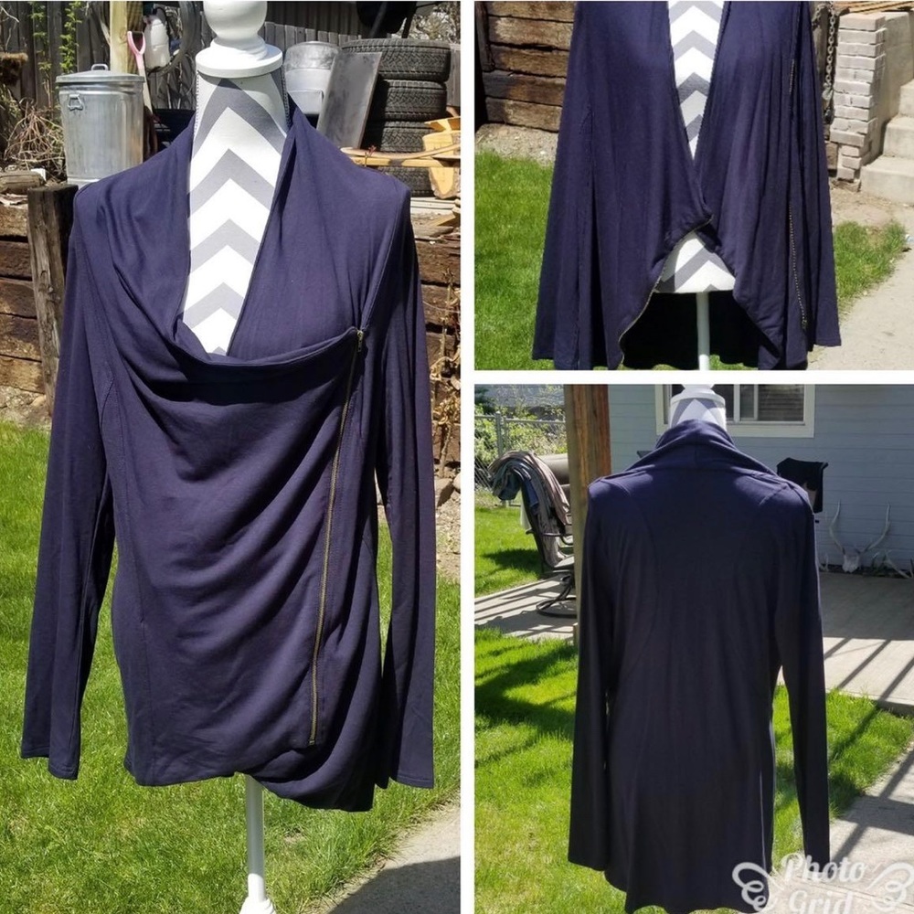 New Market & Spruce Zip Cardigan